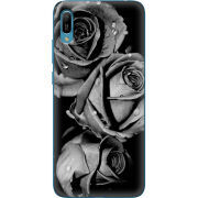 Чехол Uprint Huawei Y6 2019 Black and White Roses