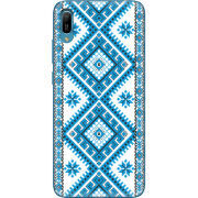 Чехол Uprint Huawei Y6 2019 Блакитний Орнамент