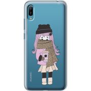 Прозрачный чехол Uprint Huawei Y6 2019 Winter Morning Girl