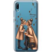 Прозрачный чехол Uprint Huawei Y6 2019 Mommy Is My BFF