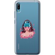 Прозрачный чехол Uprint Huawei Y6 2019 Selena Gomez