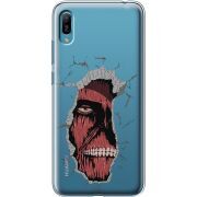 Прозрачный чехол Uprint Huawei Y6 2019 Нападение Титана