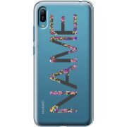 Прозрачный чехол Uprint Huawei Y6 2019 Именной