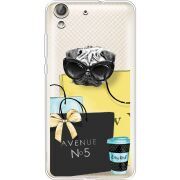 Прозрачный чехол Uprint Huawei Y6 2 Fashion Pug