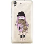 Прозрачный чехол Uprint Huawei Y6 2 Winter Morning Girl