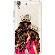 Прозрачный чехол Uprint Huawei Y6 2 Queen and Princess