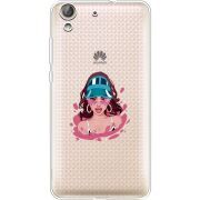Прозрачный чехол Uprint Huawei Y6 2 Selena Gomez