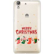 Прозрачный чехол Uprint Huawei Y6 2 Merry Christmas