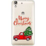 Прозрачный чехол Uprint Huawei Y6 2 Holiday Car