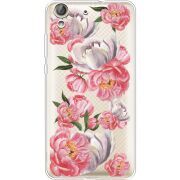 Прозрачный чехол Uprint Huawei Y6 2 Peony Watercolor Style