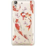 Прозрачный чехол Uprint Huawei Y6 2 Japanese Koi Fish