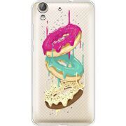 Прозрачный чехол Uprint Huawei Y6 2 Donuts