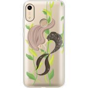 Прозрачный чехол Uprint Honor 8A Cute Mermaid