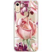 Прозрачный чехол Uprint Honor 8A Rose