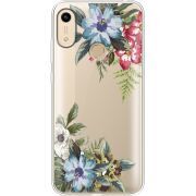 Прозрачный чехол Uprint Honor 8A Floral