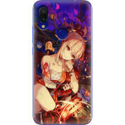 Чехол Uprint Xiaomi Redmi 7 Genshin Ёимия с огоньком