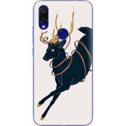 Чехол Uprint Xiaomi Redmi 7 Black Deer