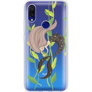 Прозрачный чехол Uprint Xiaomi Redmi 7 Cute Mermaid