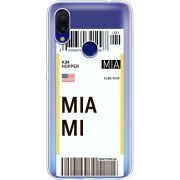 Прозрачный чехол Uprint Xiaomi Redmi 7 Ticket Miami