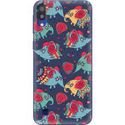 Чехол Uprint Samsung M105 Galaxy M10 Flying Elephants