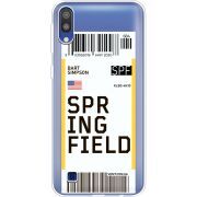 Прозрачный чехол Uprint Samsung M105 Galaxy M10 Ticket Springfield