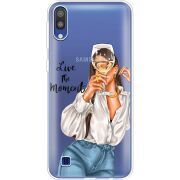 Прозрачный чехол Uprint Samsung M105 Galaxy M10 Live The Moment