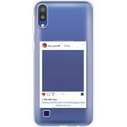 Прозрачный чехол Uprint Samsung M105 Galaxy M10 Insta