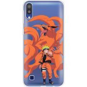 Прозрачный чехол Uprint Samsung M105 Galaxy M10 Naruto and Kurama