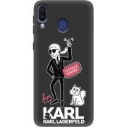 Черный чехол Uprint Samsung M205 Galaxy M20 For Karl