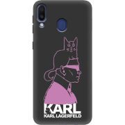 Черный чехол Uprint Samsung M205 Galaxy M20 Pink Karl