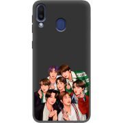 Черный чехол Uprint Samsung M205 Galaxy M20 BTS