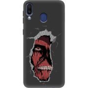 Черный чехол Uprint Samsung M205 Galaxy M20 Нападение на Титана