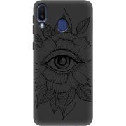 Черный чехол Uprint Samsung M205 Galaxy M20 Eye