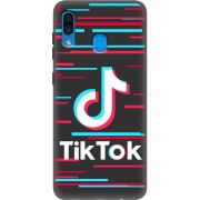 Черный чехол Uprint Samsung A305 Galaxy A30 Tik Tok