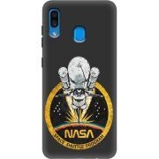 Черный чехол Uprint Samsung A305 Galaxy A30 NASA Spaceship
