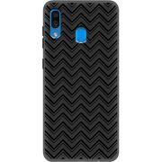 Черный чехол Uprint Samsung A305 Galaxy A30 