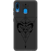 Черный чехол Uprint Samsung A305 Galaxy A30 