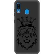 Черный чехол Uprint Samsung A305 Galaxy A30 