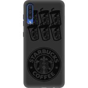 Черный чехол Uprint Samsung A505 Galaxy A50 Black Coffee