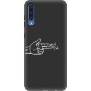 Черный чехол Uprint Samsung A505 Galaxy A50 Pew Pew