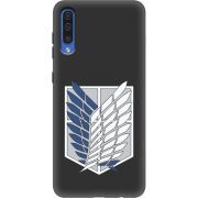 Черный чехол Uprint Samsung A505 Galaxy A50 Атака Титанов Крылья Свободы