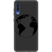 Черный чехол Uprint Samsung A505 Galaxy A50 Earth