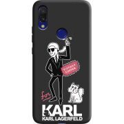 Черный чехол Uprint Xiaomi Redmi 7 For Karl