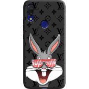 Черный чехол Uprint Xiaomi Redmi 7 looney bunny