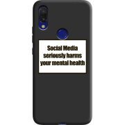 Черный чехол Uprint Xiaomi Redmi 7 