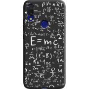 Черный чехол Uprint Xiaomi Redmi 7 E=mc2