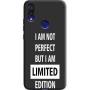 Черный чехол Uprint Xiaomi Redmi 7 Limited Edition