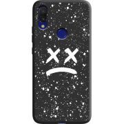 Черный чехол Uprint Xiaomi Redmi 7 Sad Way