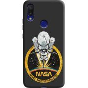Черный чехол Uprint Xiaomi Redmi 7 NASA Spaceship