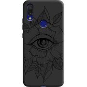 Черный чехол Uprint Xiaomi Redmi 7 Eye